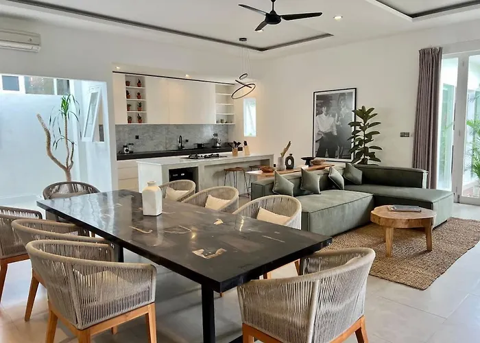 Вилла 3br Luxury Retreat Umalas With Pool - Theo *